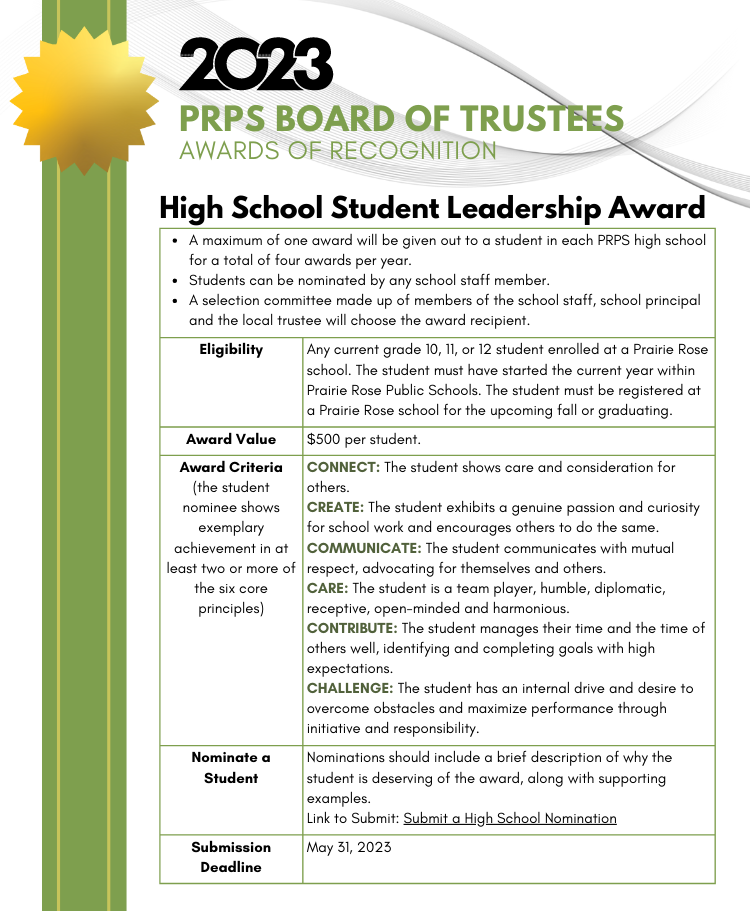 High-School-Award